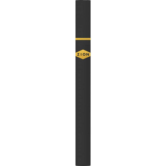 Cigarette ZION noire avec bande dorée