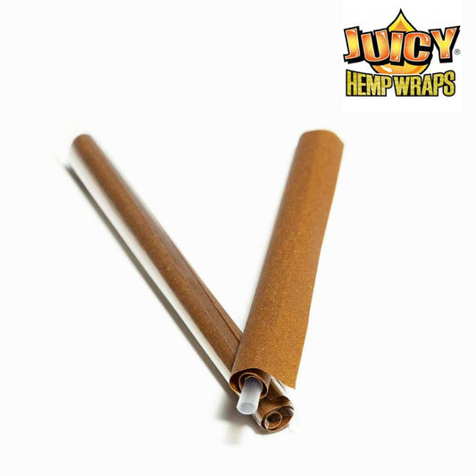 Enveloppes à chanvre roulées Eldorado JUICY JAY'S, deux cylindres bruns