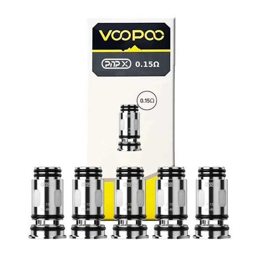 Résistances Voopoo PnP-X 0,15 Ω, pack de 5