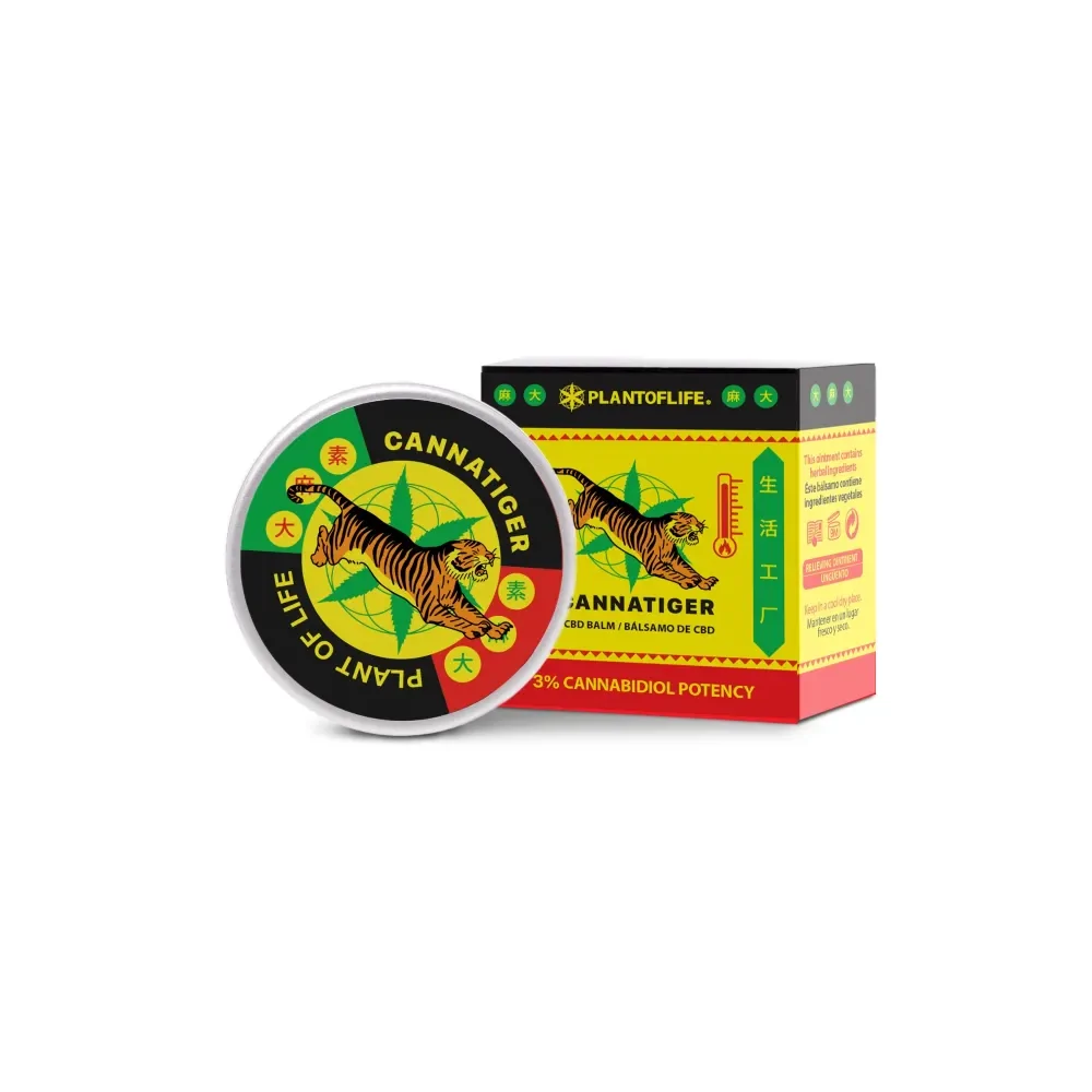 Baume Du Tigre CBD 3% CANNATIGER Plant Of Life - Chris'Shop cbd