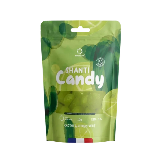 Bonbon CBD Cactus Citron Vert NOVALOA - Chris'Shop cbd