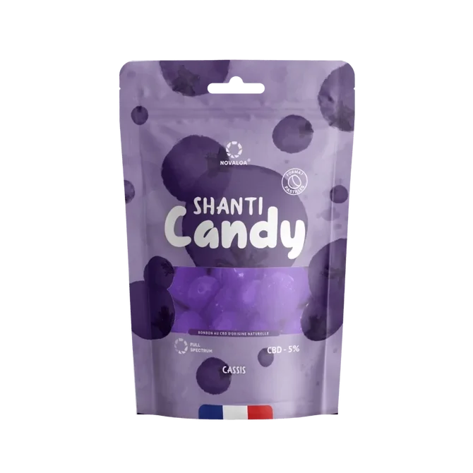 Bonbon CBD Cassis NOVALOA - Chris'Shop cbd