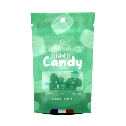Bonbon CBD Menthe Fraîche NOVALOA - Chris'Shop cbd