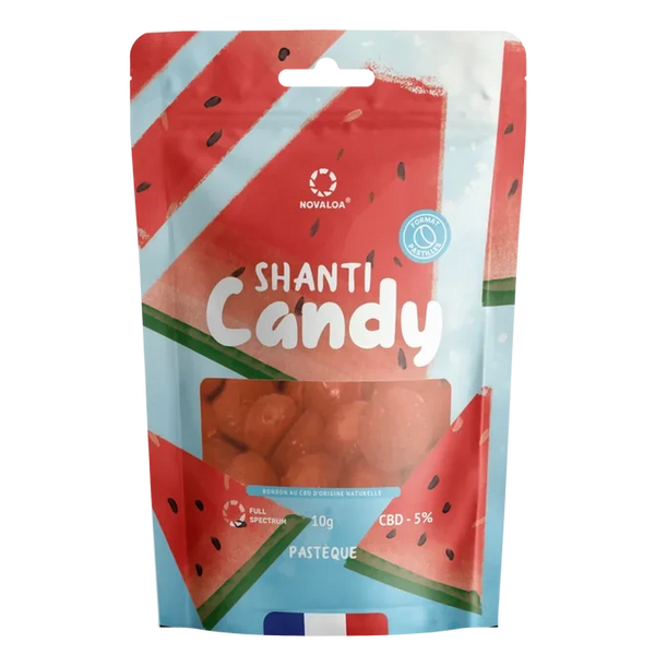Bonbon CBD Pastèque NOVALOA
