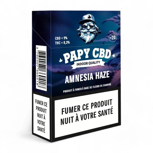 Cigarettes CBD Amnesia Haze Papy CBD - Chris'Shop cbd