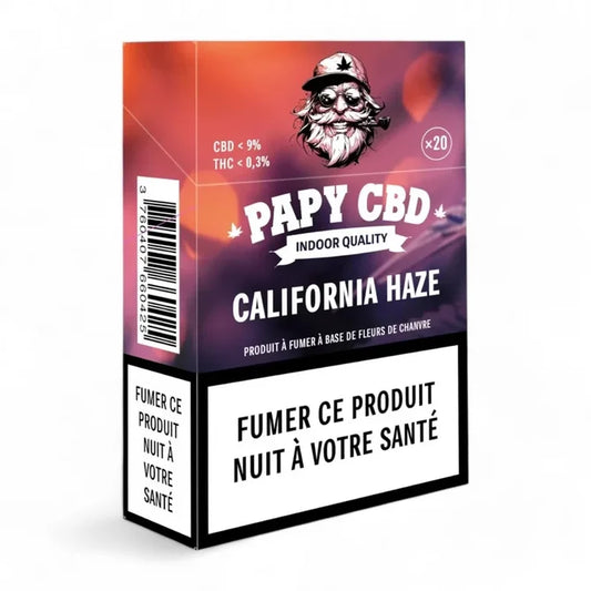Cigarettes CBD California Haze Papy CBD - Pack de 20 - Chris'Shop cbd