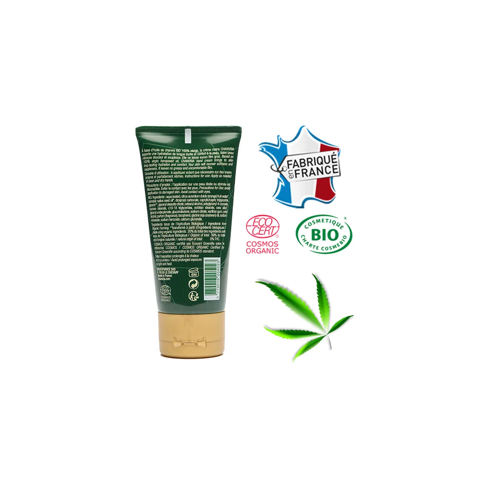 Crème Mains Huile De Chanvre Bio Chanvria - Chris'Shop cbd