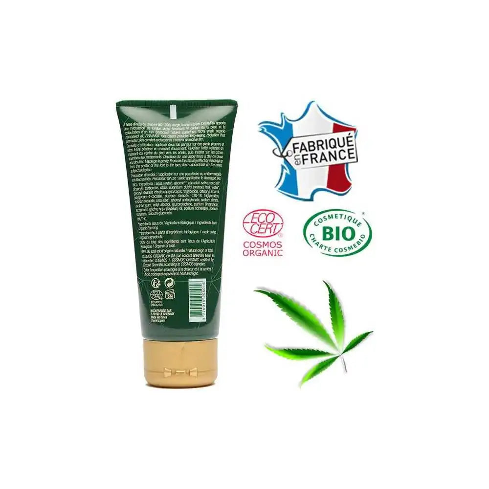 Crème Pieds Huile De Chanvre Bio Chanvria - Chris'Shop cbd