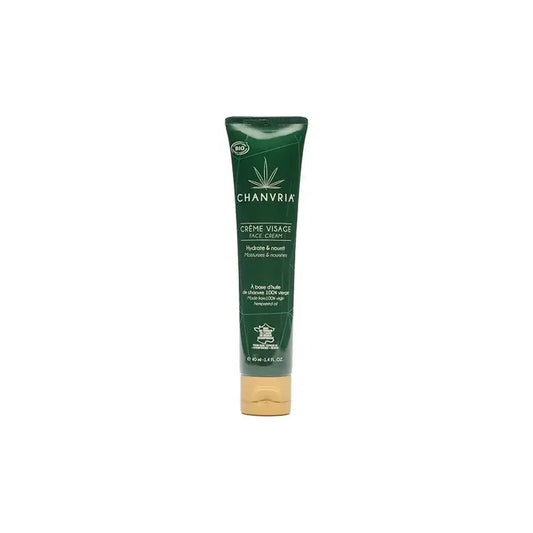 Crème Visage Huile De Chanvre Bio Chanvria - Chris'Shop cbd