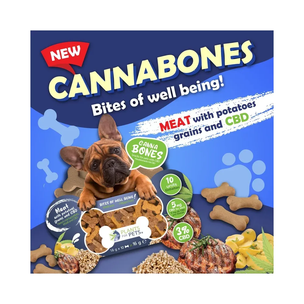 Friandises au CBD Chien Plants For Pets - Chris'Shop cbd