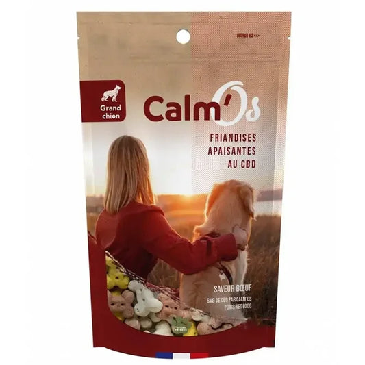 Friandises CBD Chien Grand Calm'Os NOVALOA - Chris'Shop cbd