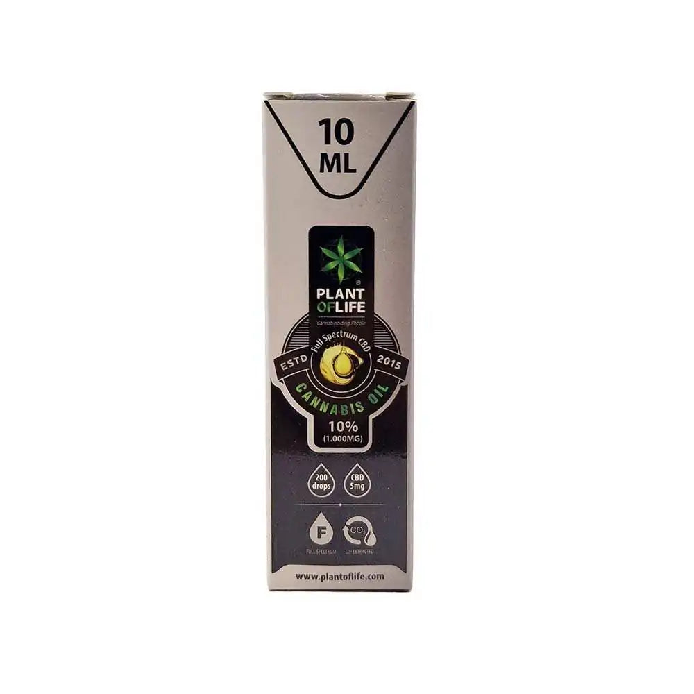 Huile CBD 10% Full Spectrum Plant Of Life - Chris'Shop cbd