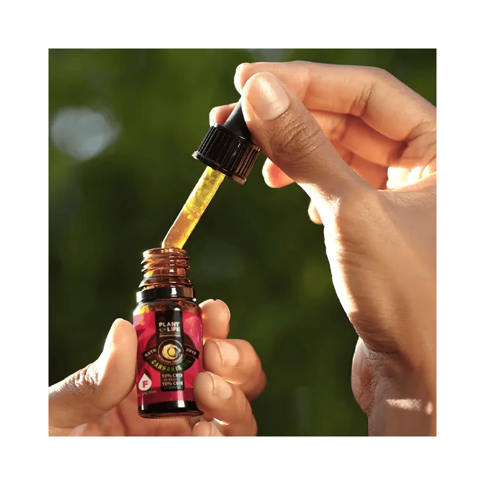 Huile CBN CBD 10% Full Spectrum Plant Of Life - Chris'Shop cbd