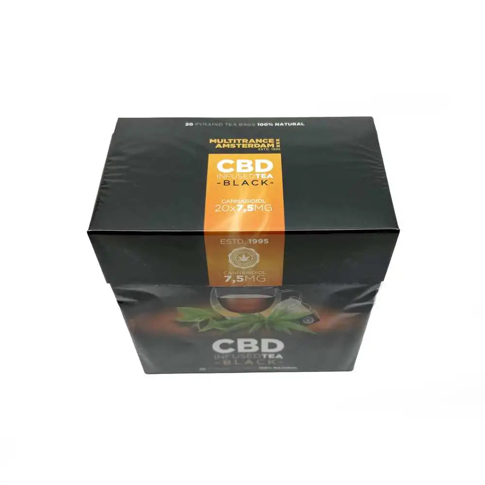 Thé Noir CBD 7,5mg MULTITRANCE - Chris'Shop cbd