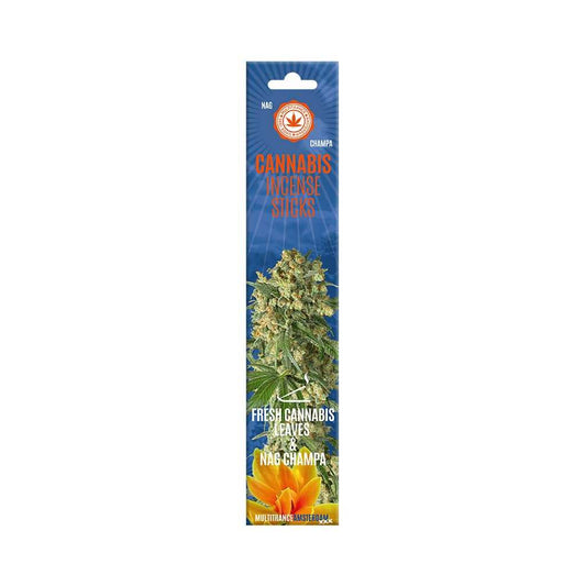 Boîte de bâtons d’encens Cannabis Nag Champa MULTITRANCE