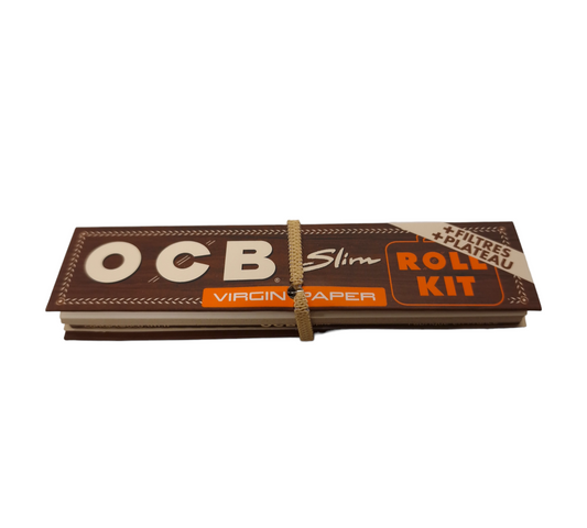 Kit de papier à rouler OCB Slim avec filtres, barrette enroulée
