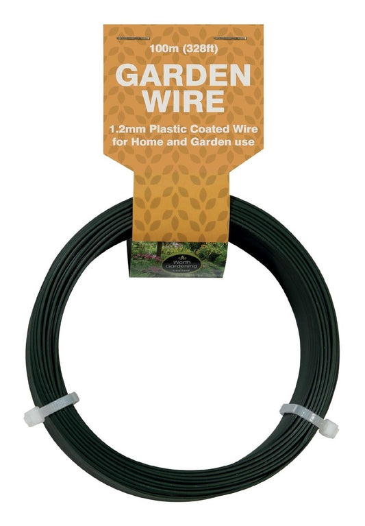 Fil de jardin recouvert de plastique en bobine, diamètre 1,2 mm