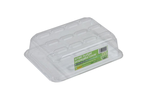 Couvercle de serre propagateur transparent en plastique, rectangulaire, avec alvéoles