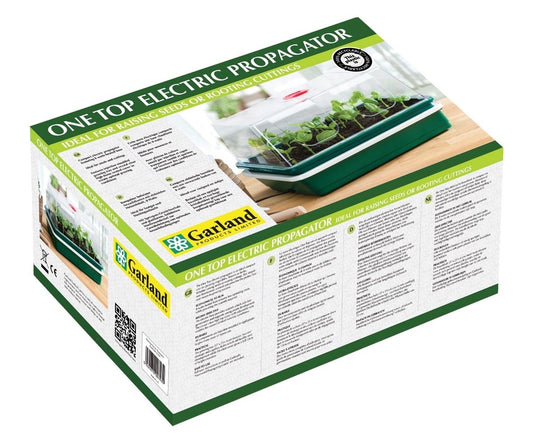 Propagateur électrique supérieur en boîte, base verte et couvercle transparent