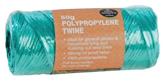 Bobine de ficelle en polypropylène 50 g, vert turquoise
