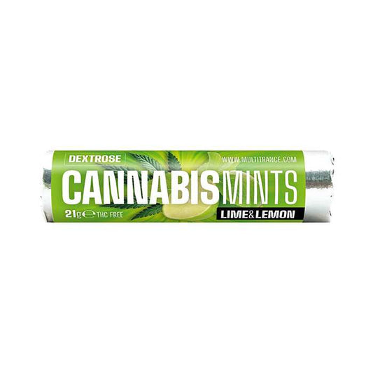 Bonbons CBD en tube, Lime & citron, sans THC
