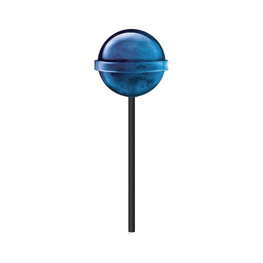 Sucette CBD arôme framboise bleue sur bâtonnet, BUBBLY BILLY