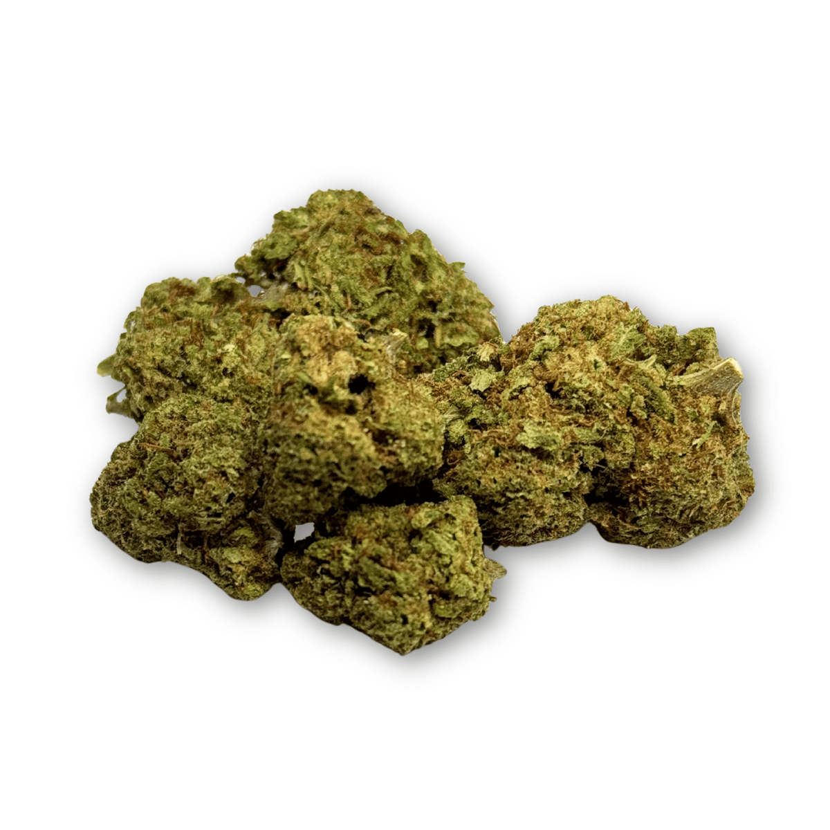 Fleur de CBD Royal Boss : bourgeons verts, texture granuleuse et dense