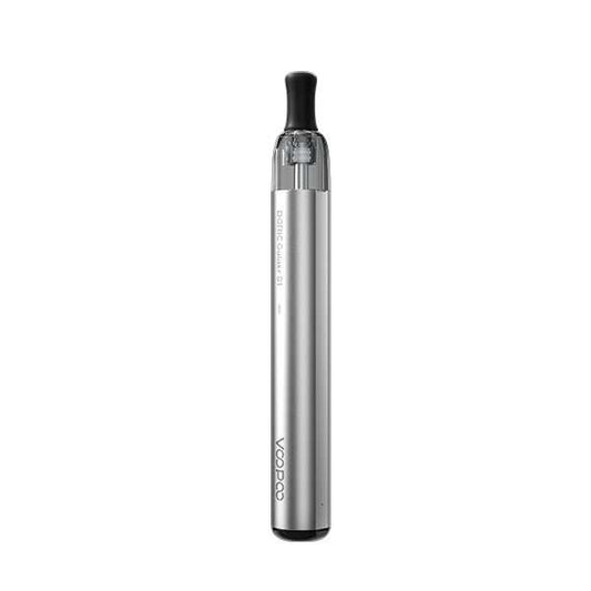 Kit pod Doric Galaxy S1 Voopoo argent, embout noir et réservoir transparent