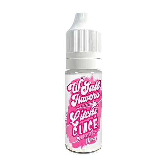 E-liquide Wsalt Flavors Litchi Glacé Liquideo, flacon 10 ml