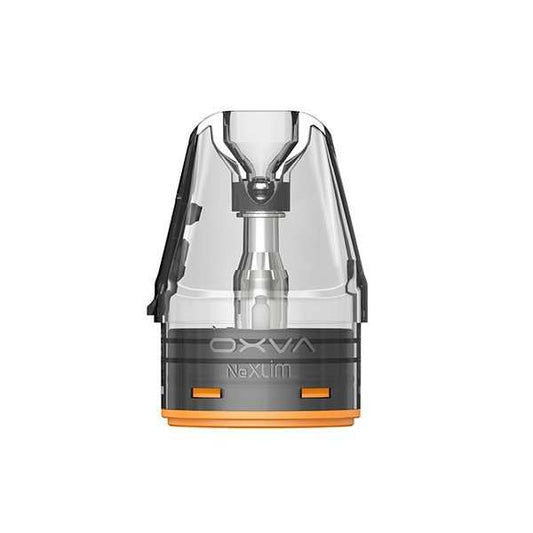 Pod de remplacement OXVA NeXlim, réservoir 4 ml, plastique transparent et base orange