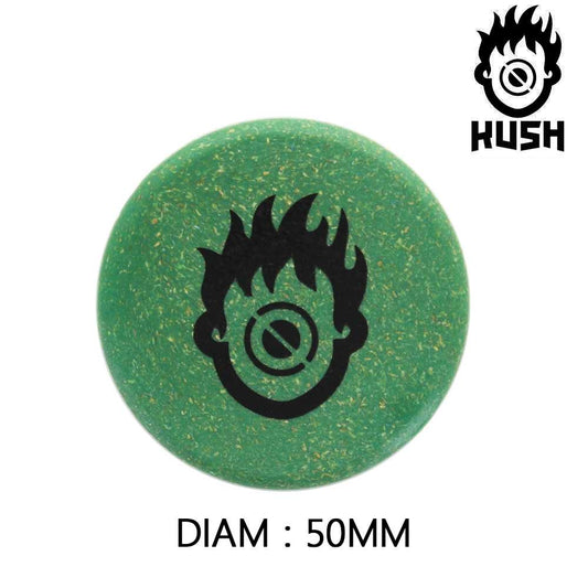 Grinder vert en chanvre Kush Bong, diamètre 50 mm