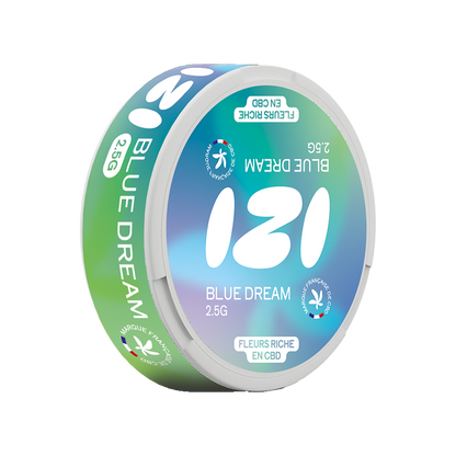 Boîte de fleurs de CBD Blue Dream IZI 2,5 g
