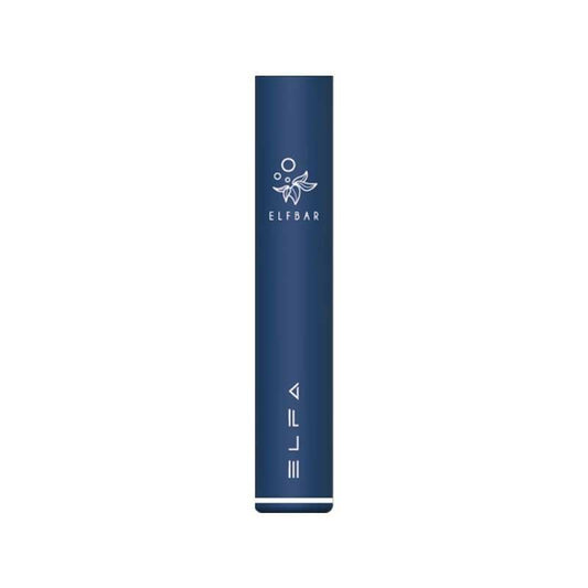Batterie ElfBar Pro 500 mAh bleue, tube fin avec logo ElfBar au centre