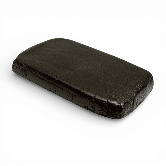 Bloc de résine CBD noire, forme rectangulaire