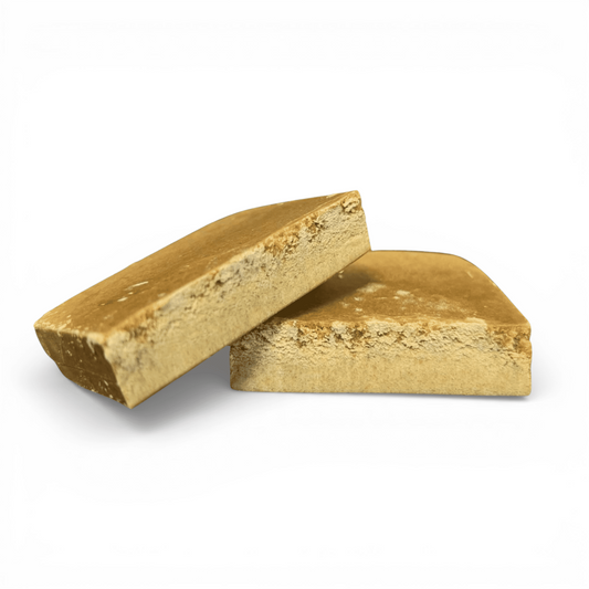 Résine Ketama Gold en blocs dorés, 0% THC et 50% CBD (100 g)
