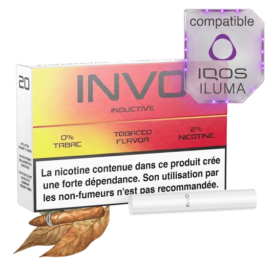 Recharge tabac 20 pour iQOS ILUMA, pack avec cartouches blanches