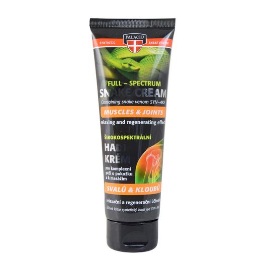 Tube de crème PALACIO Snake Venom crème, usage multi-positions, 125 ml
